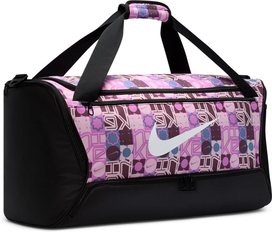 Nike Brasilia Trainingstas (medium 60 liter) Zwart