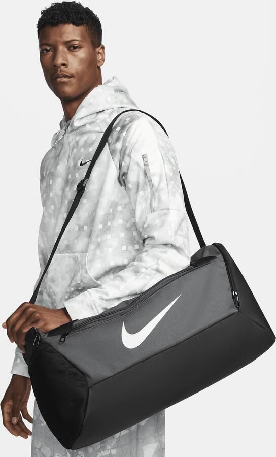 Nike Brasilia trainingstas (small 41 liter) Grijs - Foto 3