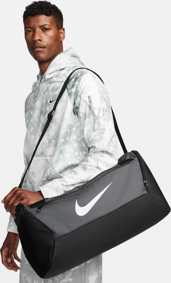 Nike Brasilia trainingstas (small 41 liter) Grijs - Foto 3