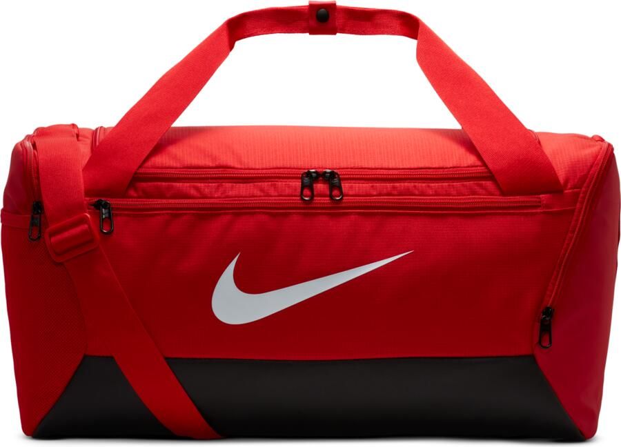 Nike Brasilia trainingstas (small 41 liter) Rood