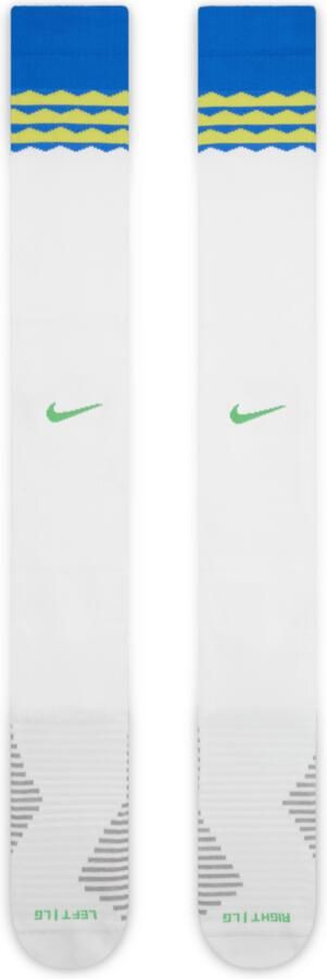 Nike Brazilië Strike Thuis Uit Dri-FIT voetbalkniekousen Wit - Foto 3