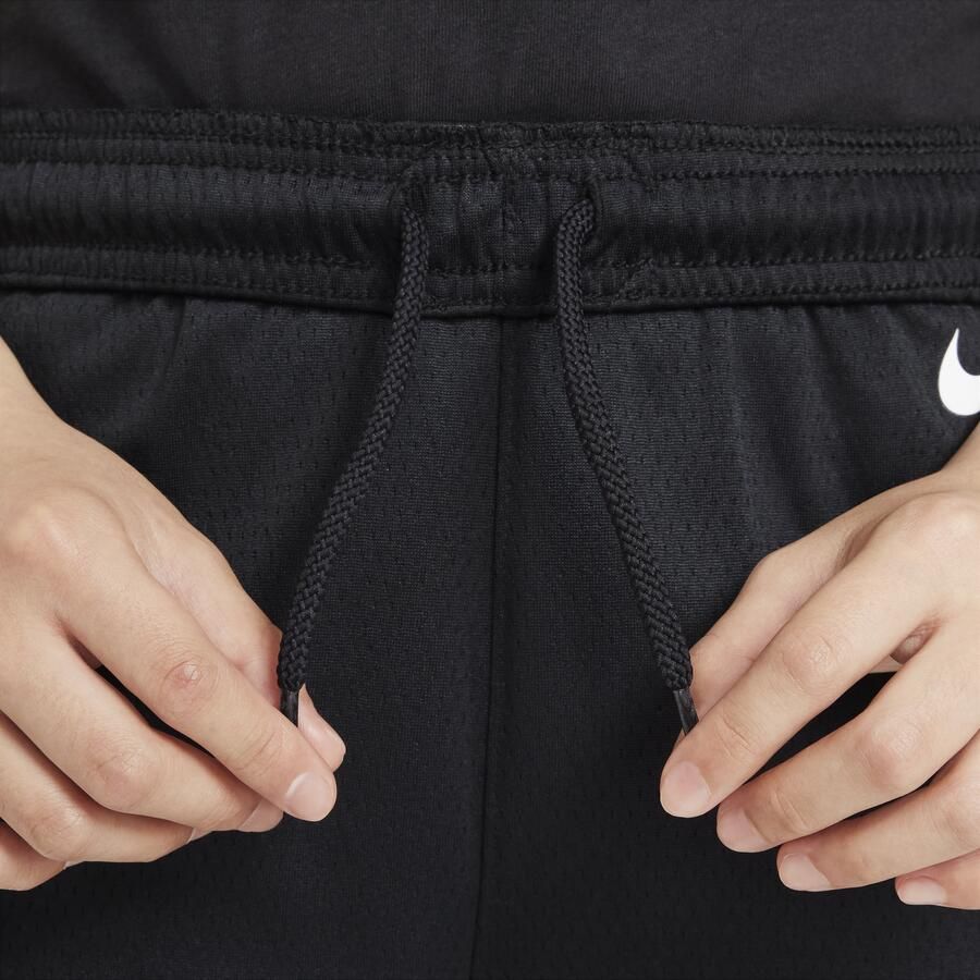 Nike Brooklyn Nets 2023 24 Icon Edition Swingman NBA-jongensshorts Zwart - Foto 2