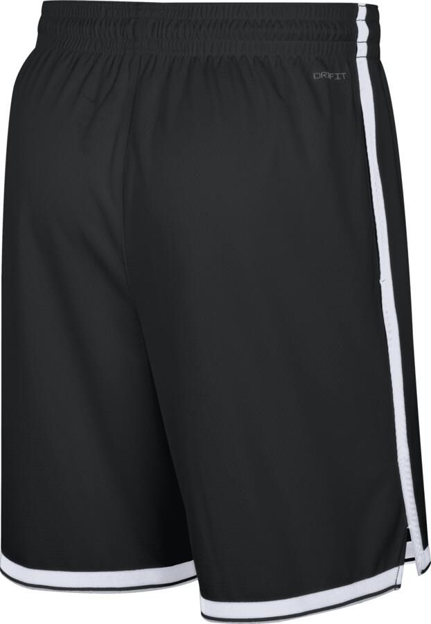Nike Brooklyn Nets 2024 25 Swingman Icon Edition Dri-FIT NBA-replicabasketbalshorts voor heren Zwart - Foto 2
