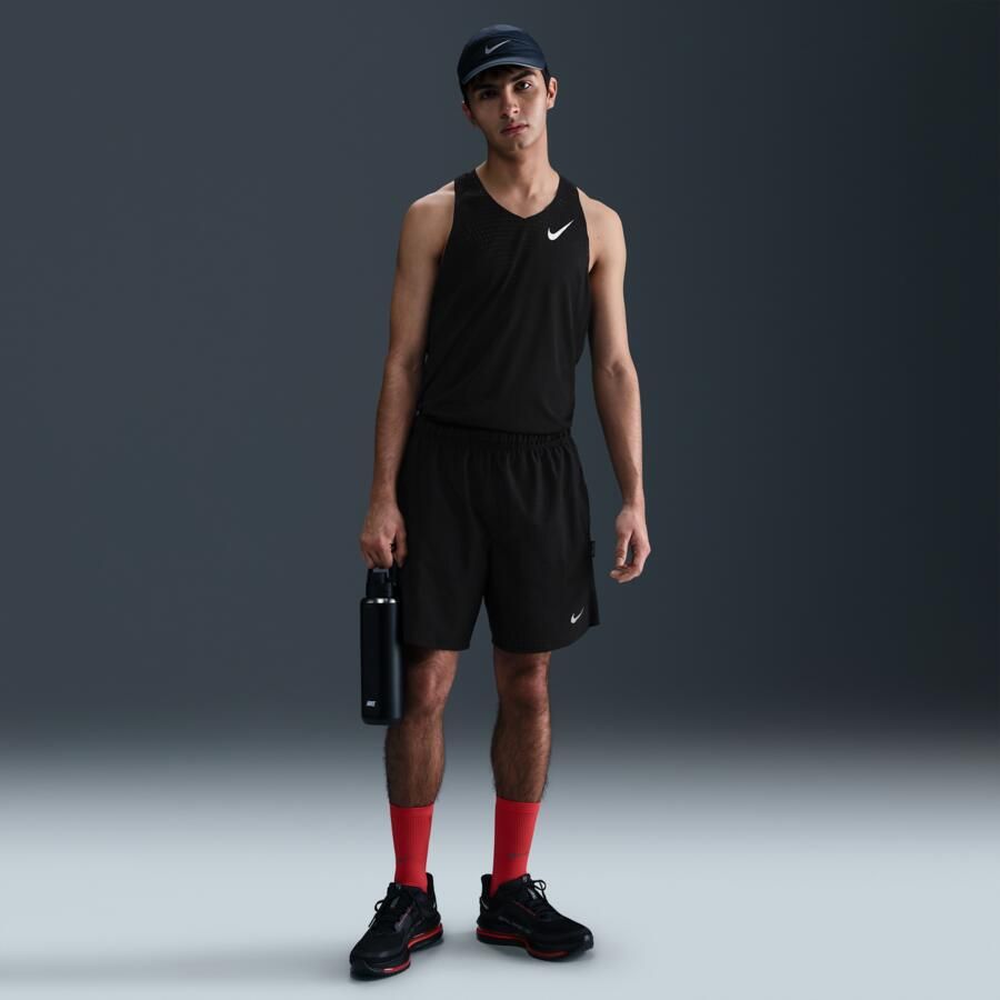 Nike Challenger Breathe Dri-FIT 2-in-1 hardloopshorts voor heren (18 cm) Zwart - Foto 3