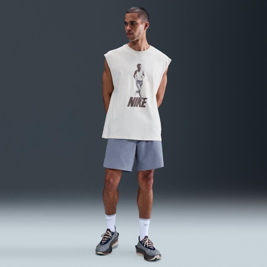 Nike Challenger Dri-FIT 2-in-1 hardloopshorts voor heren (18 cm) Blauw - Foto 4