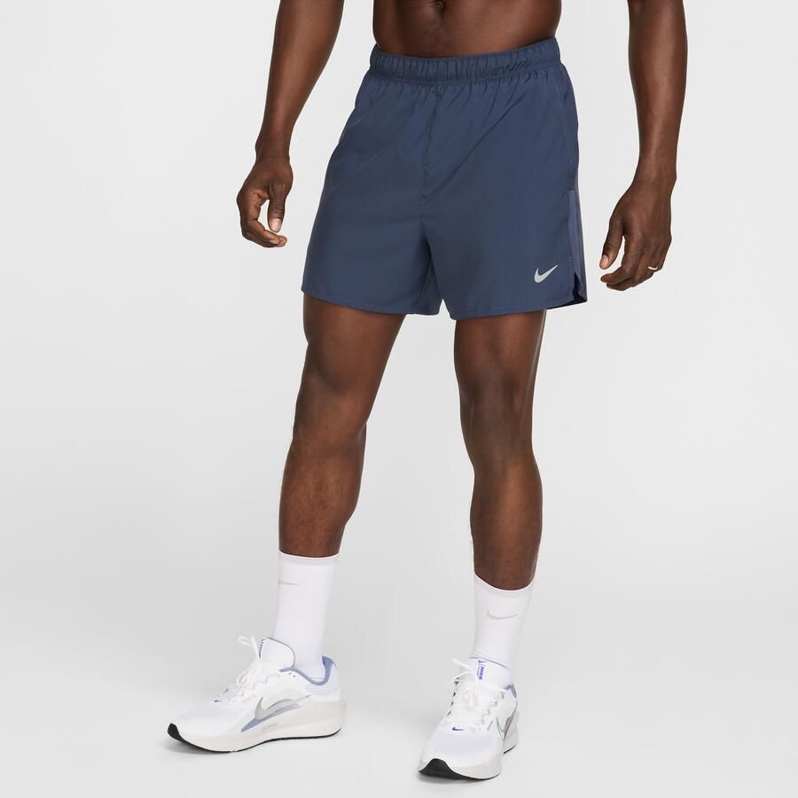 Nike Challenger Dri-FIT hardloopshorts met binnenbroek voor heren (13 cm) Blauw - Foto 3