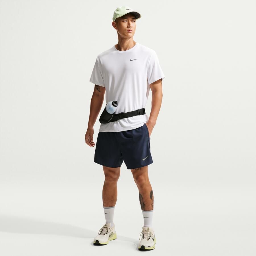 Nike Challenger Dri-FIT hardloopshorts met binnenbroek voor heren (13 cm) Blauw - Foto 4