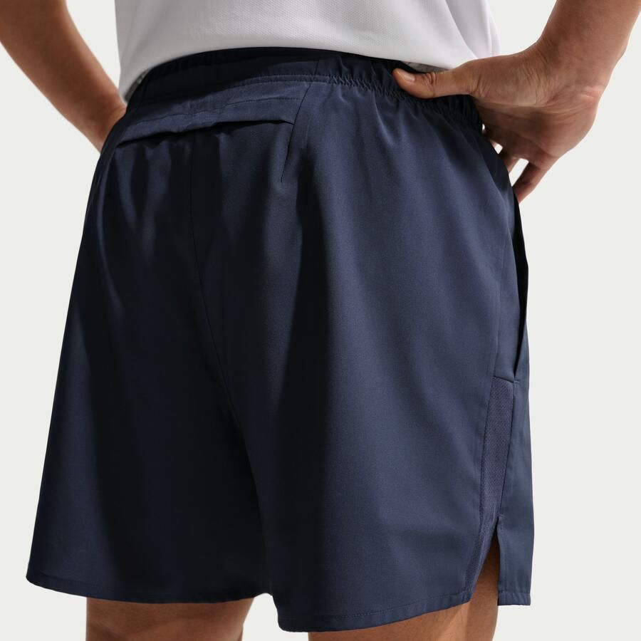 Nike Challenger Dri-FIT hardloopshorts met binnenbroek voor heren (13 cm) Blauw