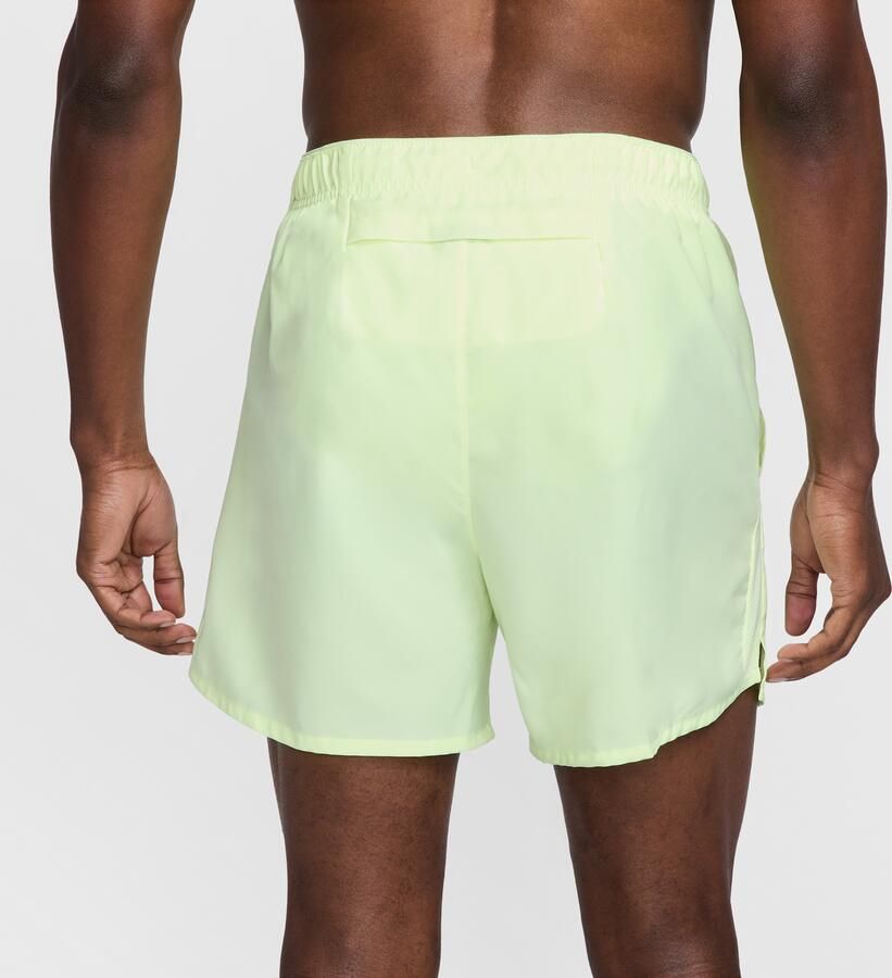 Nike Challenger Dri-FIT hardloopshorts met binnenbroek voor heren (13 cm) Geel - Foto 3
