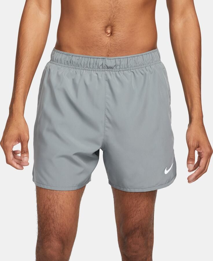Nike Challenger Dri-FIT hardloopshorts met binnenbroek voor heren (13 cm) Grijs - Foto 4
