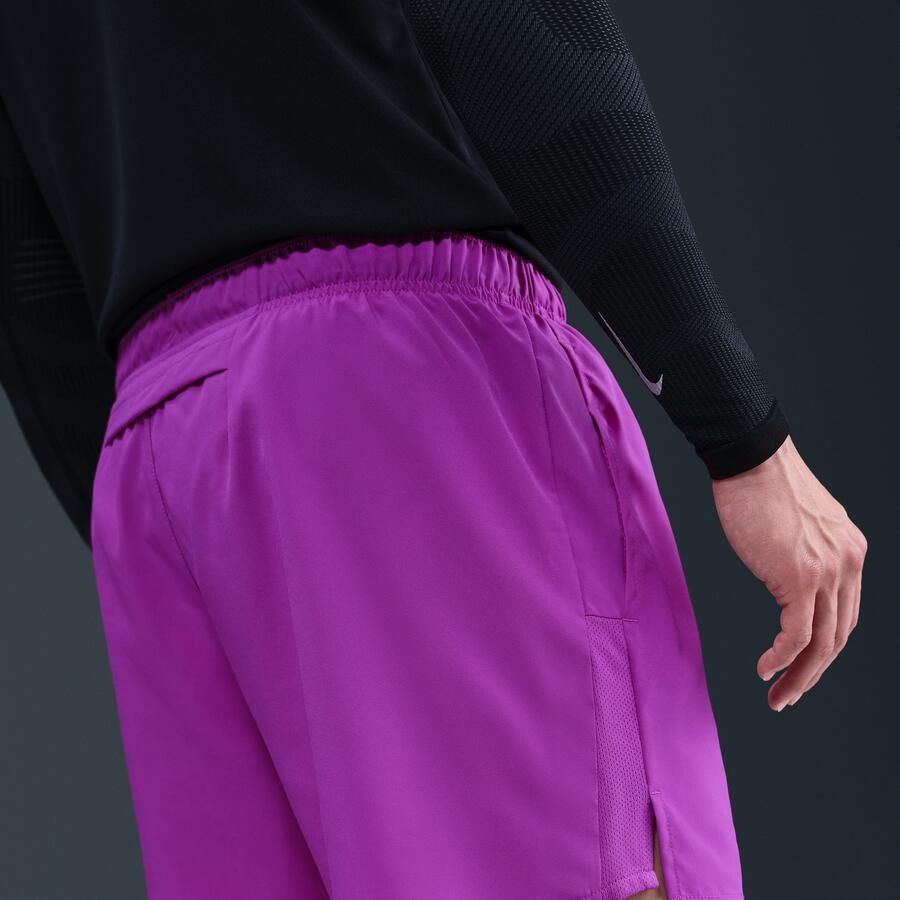 Nike Challenger Dri-FIT hardloopshorts met binnenbroek voor heren (13 cm) Paars - Foto 2