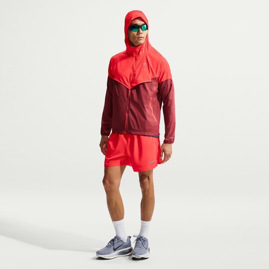 Nike Challenger Dri-FIT hardloopshorts met binnenbroek voor heren (13 cm) Rood - Foto 4