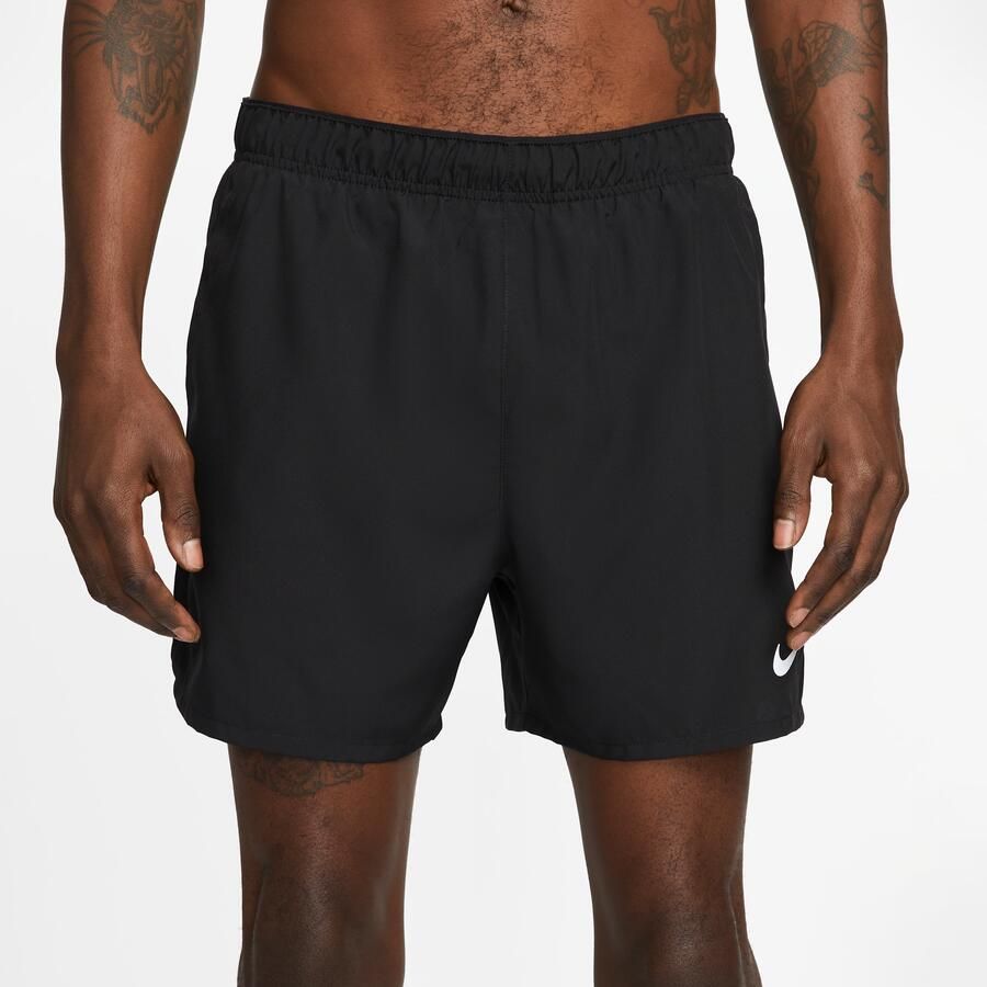 Nike Challenger Dri-FIT hardloopshorts met binnenbroek voor heren (13 cm) Zwart - Foto 5