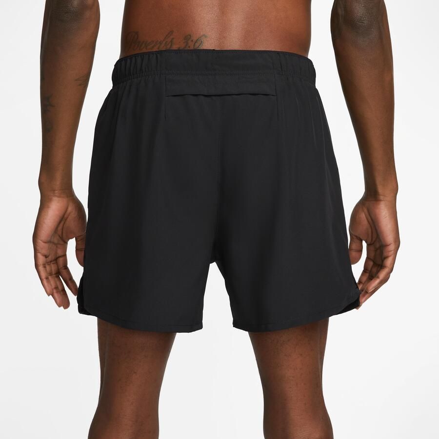Nike Challenger Dri-FIT hardloopshorts met binnenbroek voor heren (13 cm) Zwart - Foto 2