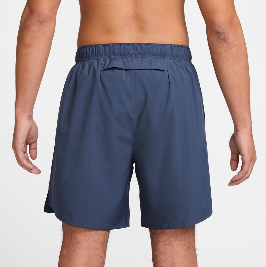 Nike Challenger Dri-FIT hardloopshorts met binnenbroek voor heren (18 cm) Blauw - Foto 3