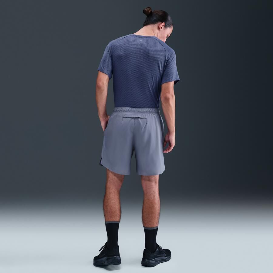 Nike Challenger Dri-FIT hardloopshorts met binnenbroek voor heren (18 cm) Blauw - Foto 3