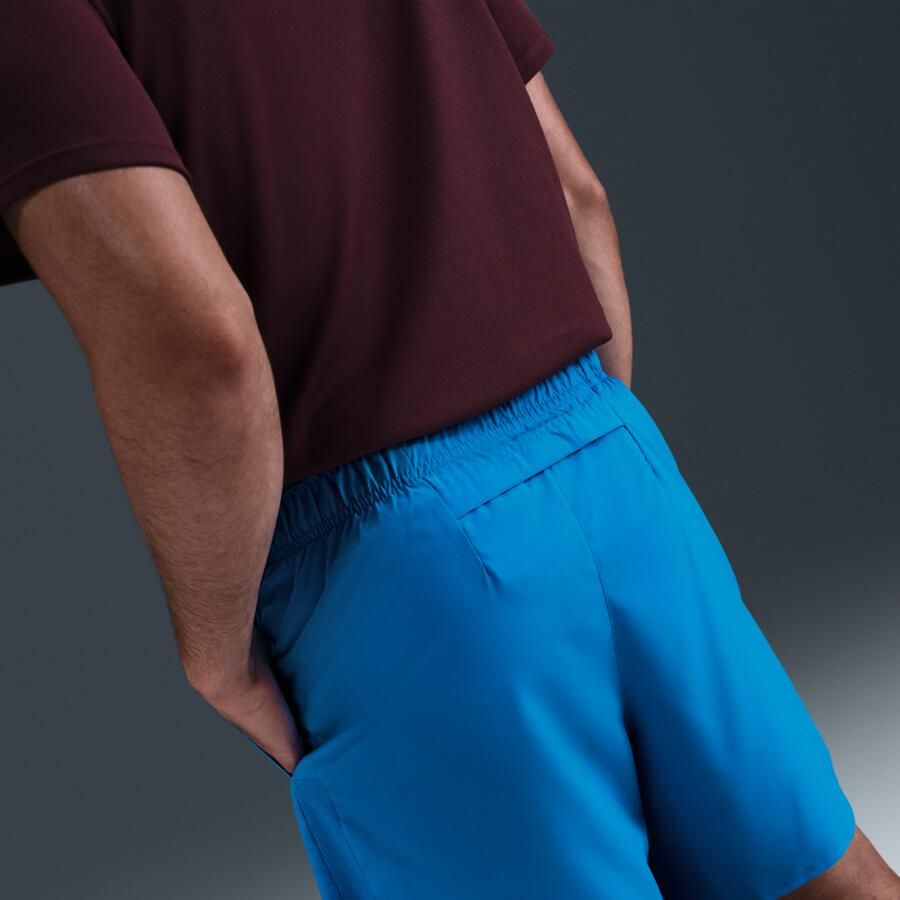 Nike Challenger Dri-FIT hardloopshorts met binnenbroek voor heren (18 cm) Blauw - Foto 2