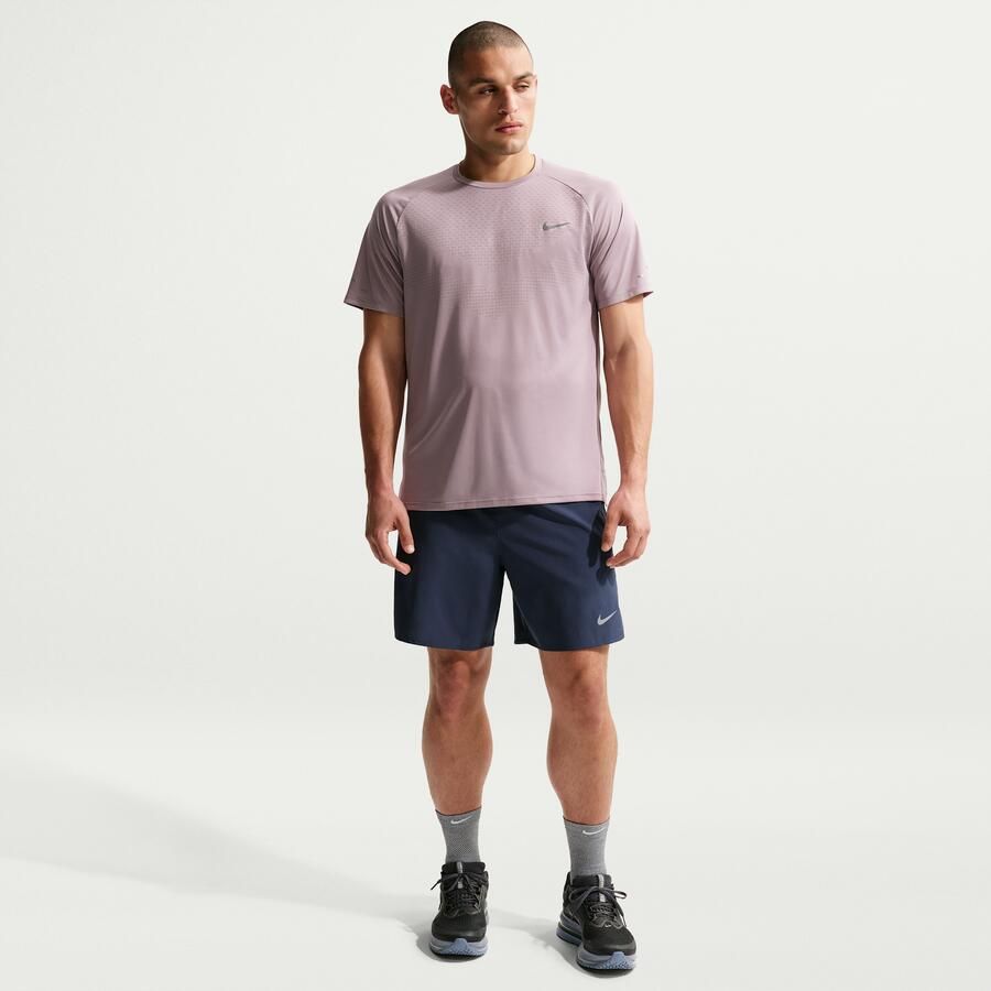 Nike Challenger Dri-FIT hardloopshorts met binnenbroek voor heren (18 cm) Blauw - Foto 4