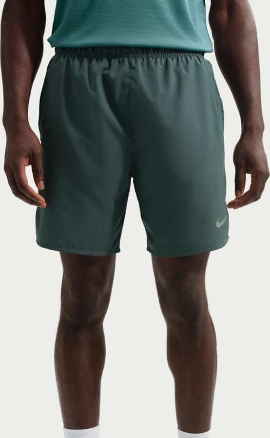 Nike Challenger Dri-FIT hardloopshorts met binnenbroek voor heren (18 cm) Grijs - Foto 3