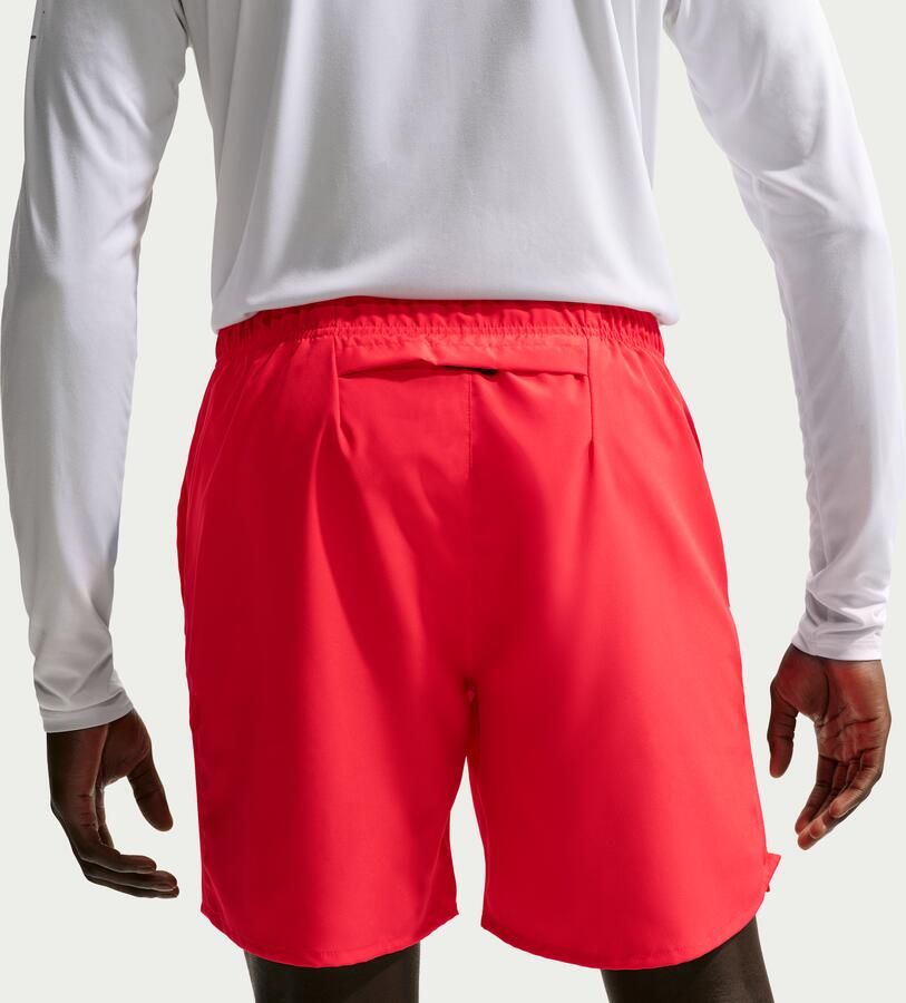 Nike Challenger Dri-FIT hardloopshorts met binnenbroek voor heren (18 cm) Rood