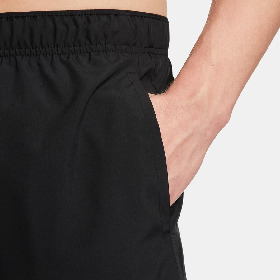 Nike Challenger Dri-FIT hardloopshorts met binnenbroek voor heren (18 cm) Zwart
