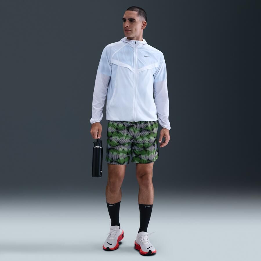 Nike Challenger Hardloopshorts met binnenbroek voor heren (18 cm) Zwart - Foto 3