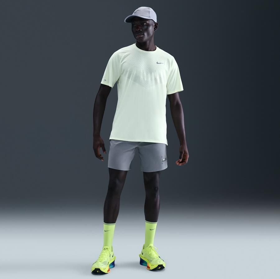 Nike Challenger herenshorts met binnenbroek (18 cm) Grijs - Foto 4