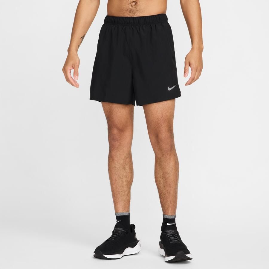 Nike Challenger multifunctionele 2-in-1 herenshorts met Dri-FIT (13 cm) Zwart - Foto 3