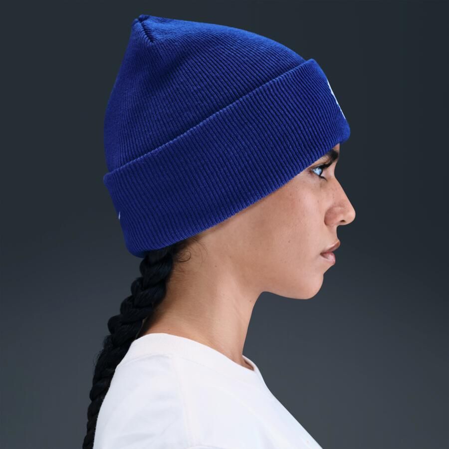 Nike Chelsea Dry-FIT Peak beanie Blauw