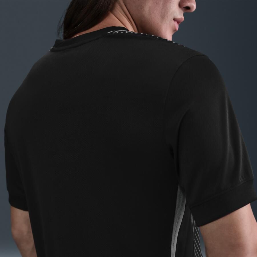 Nike Chelsea FC 2025 26 Stadium Goalkeeper Dri-FIT replicavoetbalshirt met korte mouwen voor heren Zwart