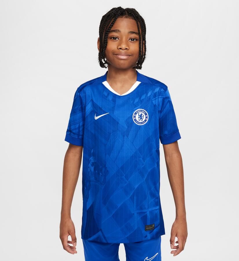 Nike Chelsea FC 2025 26 Stadium Thuis Dri-FIT replicavoetbalshirt voor kids Blauw - Foto 4