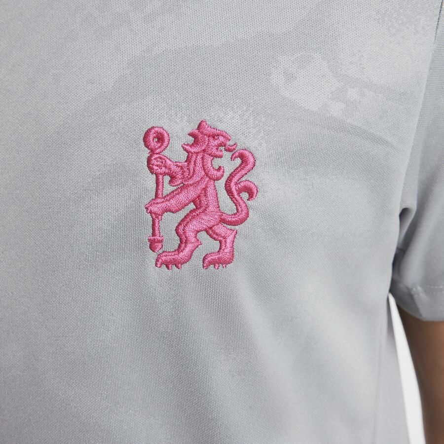 Nike Chelsea FC Academy Pro Derde Dri-FIT warming-uptop voor kids Grijs - Foto 2