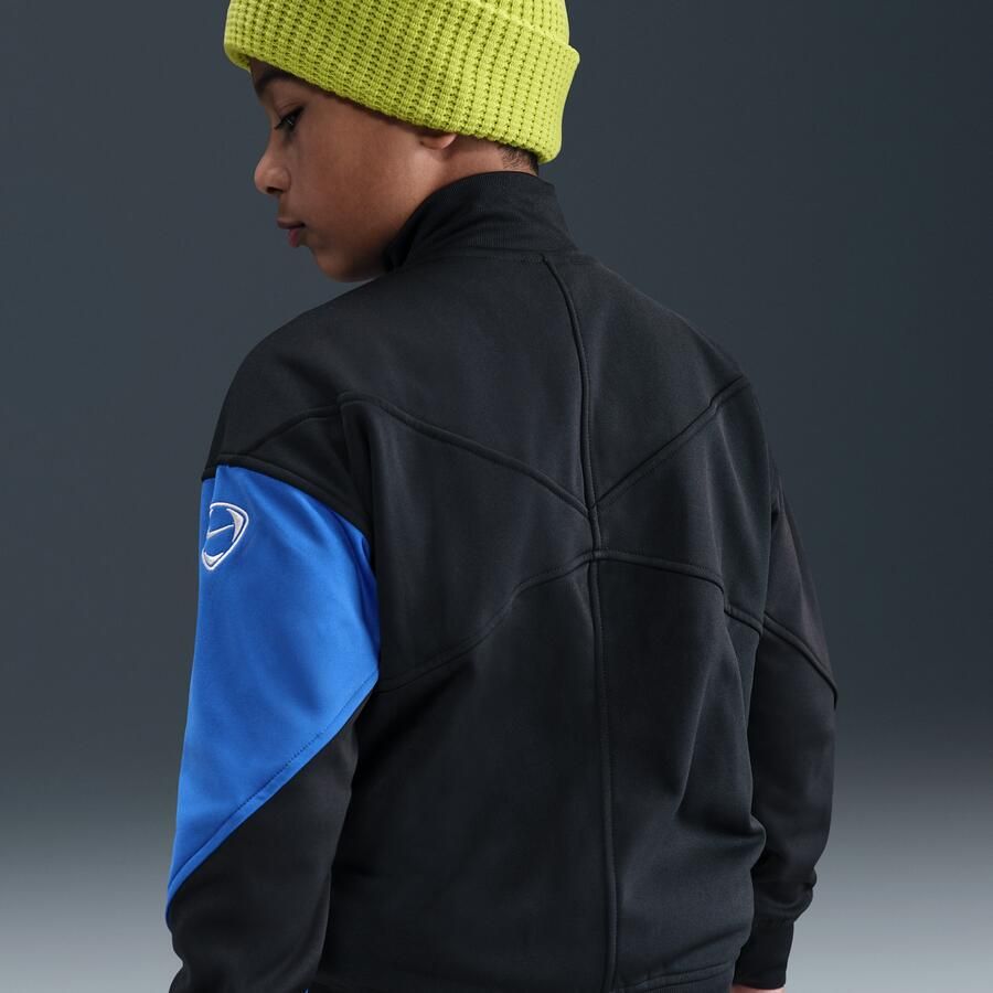 Nike Chelsea FC Academy Pro Derde Total 90 Anthem voetbaljack met Dri-FIT voor kids Zwart