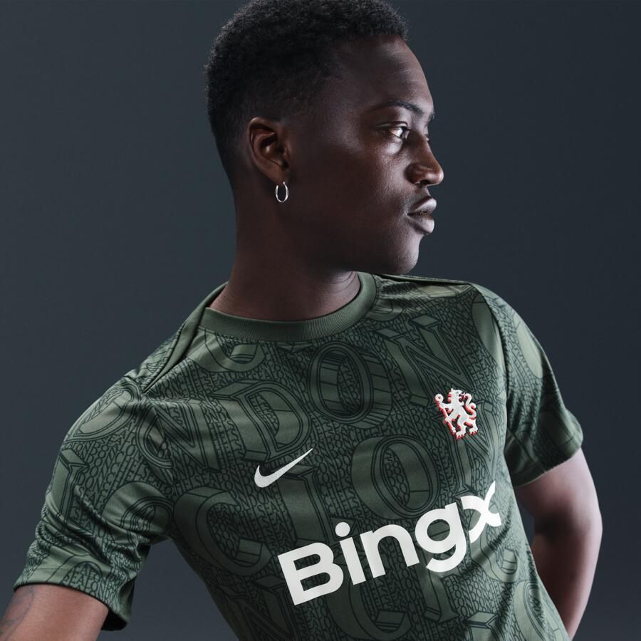 Nike Chelsea FC Academy Pro Dri-FIT warming-uptop voor heren Groen - Foto 2