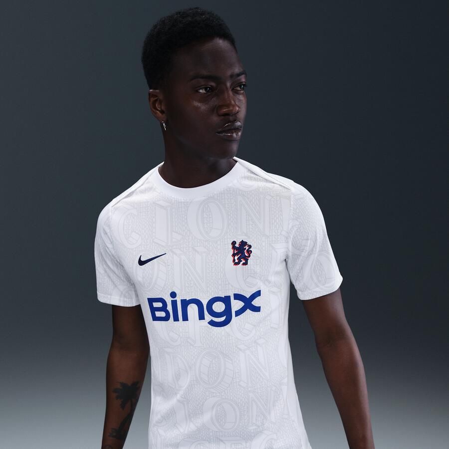 Nike Chelsea FC Academy Pro Dri-FIT warming-uptop voor heren Wit - Foto 4