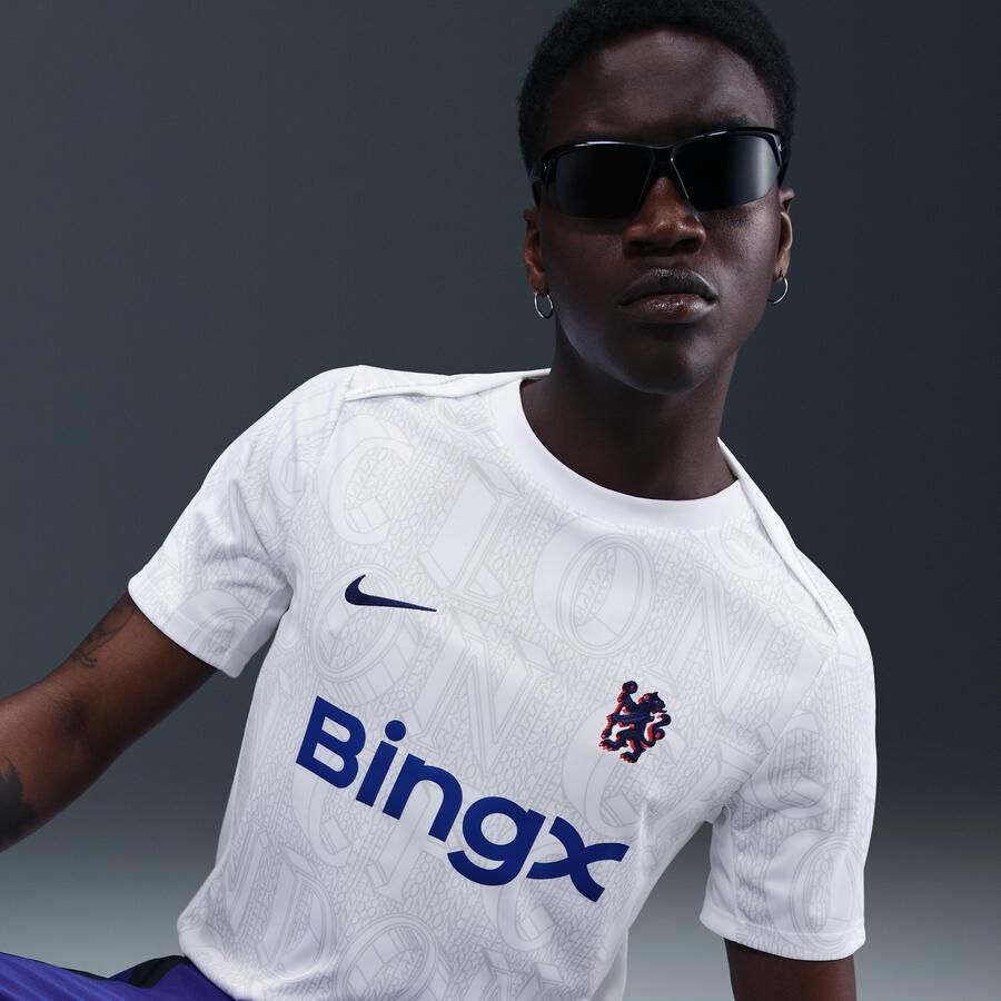 Nike Chelsea FC Academy Pro Dri-FIT warming-uptop voor heren Wit - Foto 2