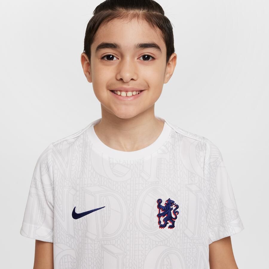 Nike Chelsea FC Academy Pro Dri-FIT warming-uptop voor kids Wit - Foto 2