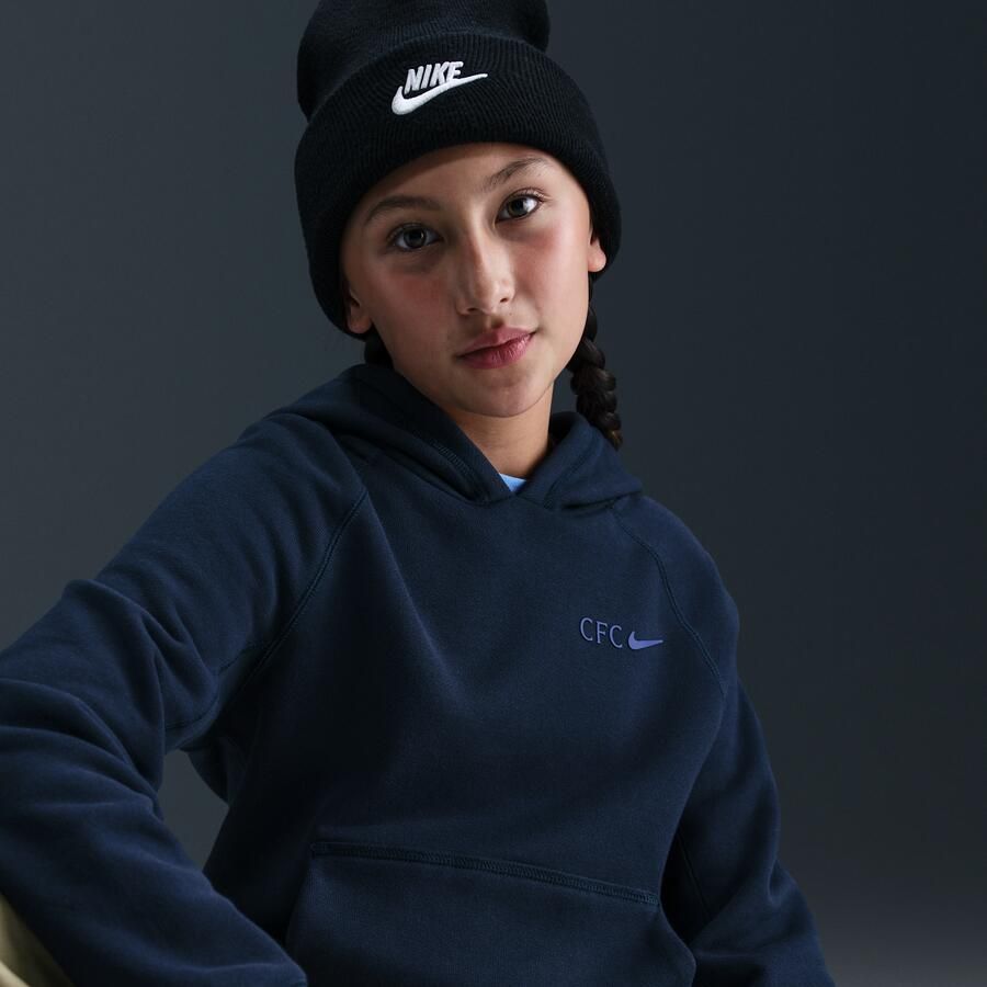 Nike Chelsea FC Air voetbalhoodie voor kids Blauw - Foto 2