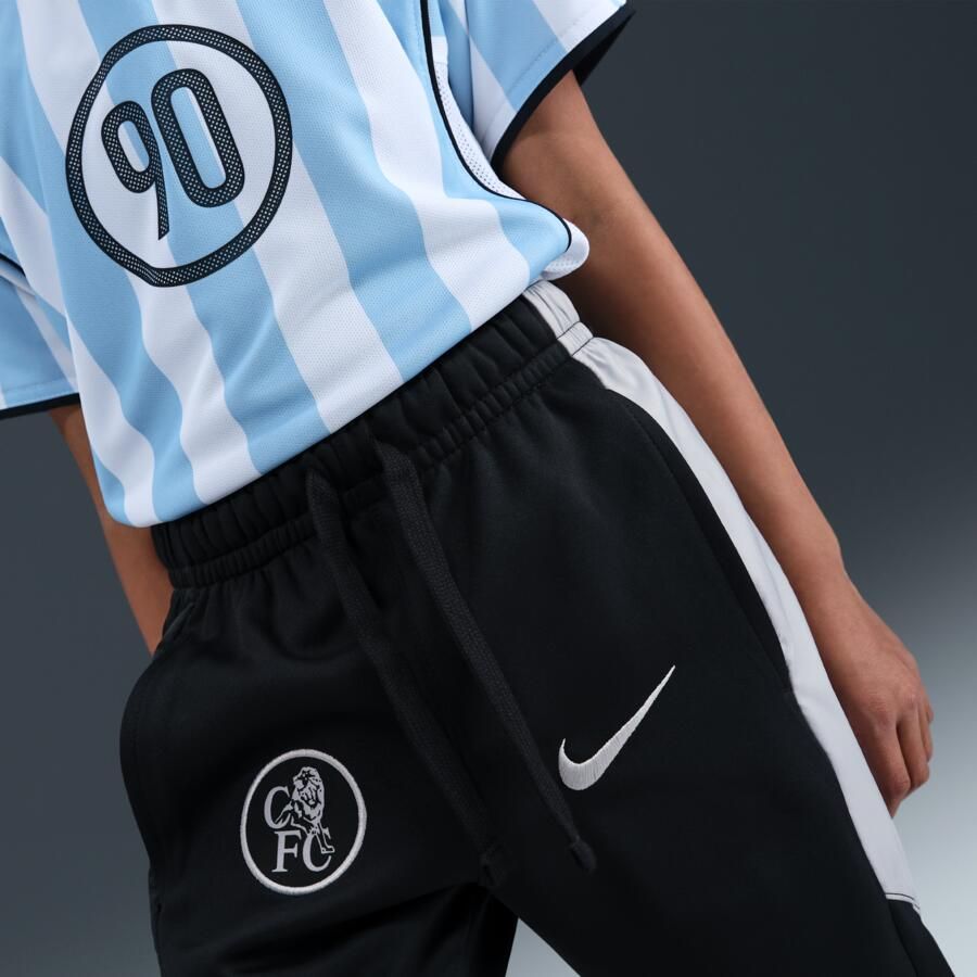 Nike Chelsea FC Derde Total 90 geweven voetbaltrainingspak voor kids Zwart - Foto 3
