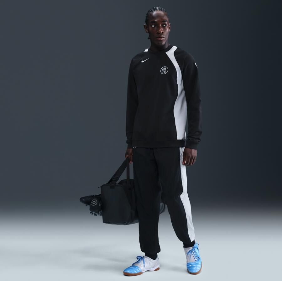 Nike Chelsea FC Derde Total 90 Voetbaltop met ronde hals voor heren Zwart - Foto 3