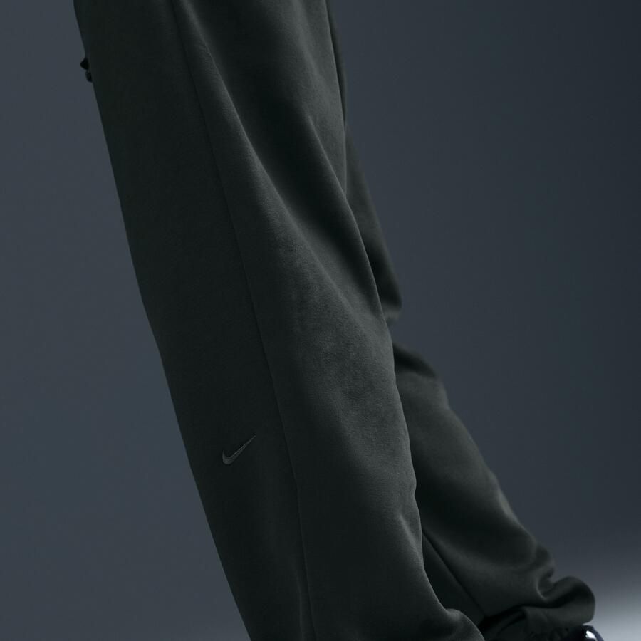 Nike Chelsea FC Phoenix Fleece oversized voetbalbroek met hoge taille voor dames Groen - Foto 2