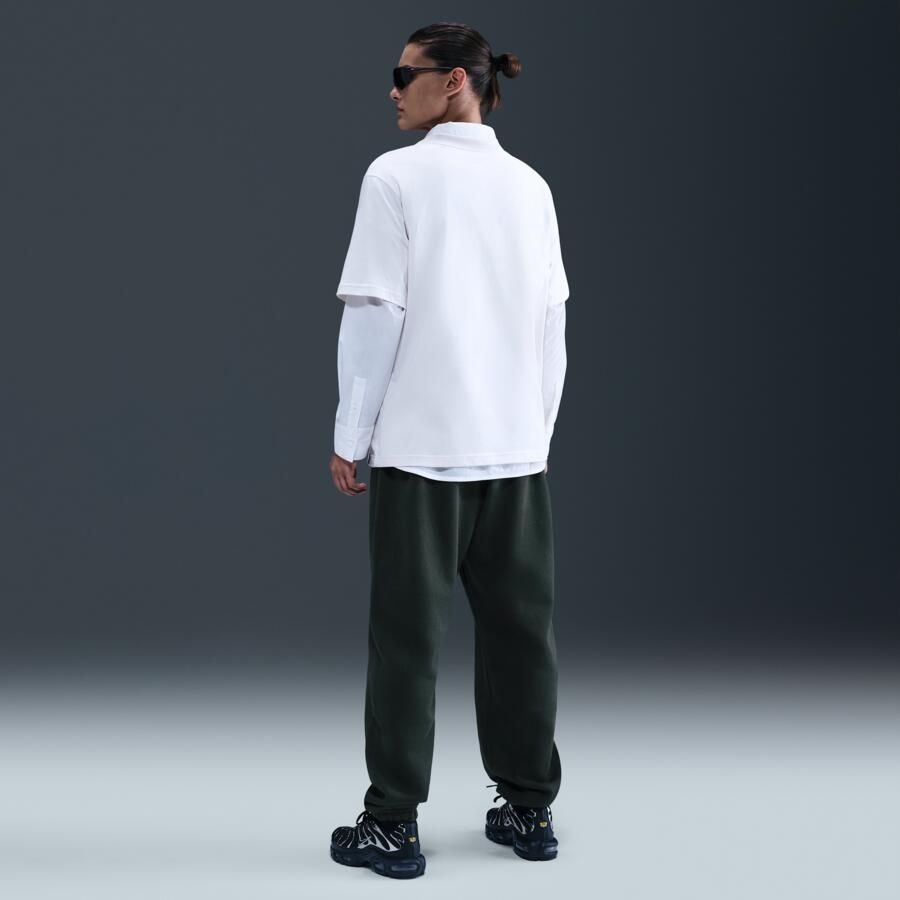 Nike Chelsea FC Phoenix Fleece oversized voetbalbroek met hoge taille voor dames Groen - Foto 3