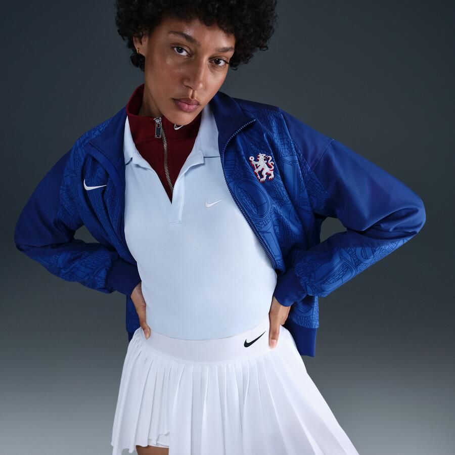 Nike Chelsea FC Strike Dri-FIT Anthem voetbaljack voor dames Blauw - Foto 2