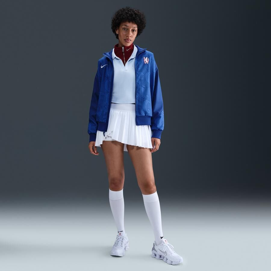 Nike Chelsea FC Strike Dri-FIT Anthem voetbaljack voor dames Blauw - Foto 3