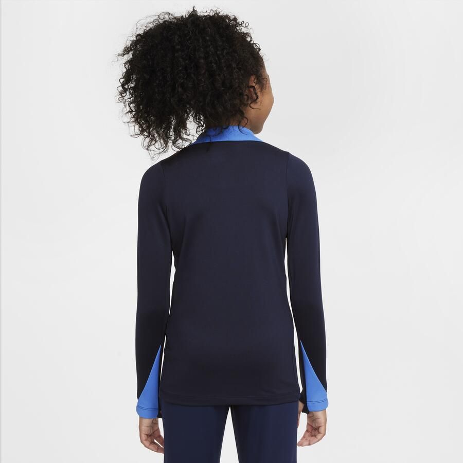 Nike Chelsea FC Strike Dri-FIT voetbaltrainingstop voor kids Blauw - Foto 4