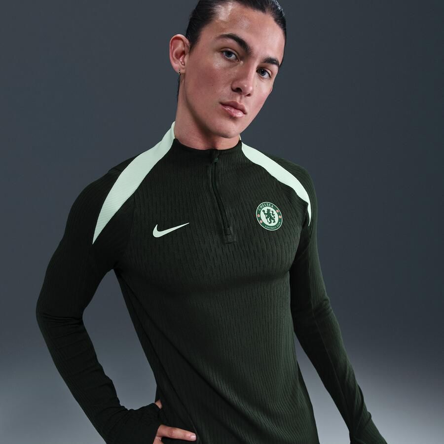 Nike Chelsea FC Strike Elite Dri-FIT ADV knit voetbaltrainingstop voor heren Groen - Foto 4