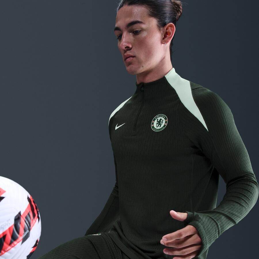 Nike Chelsea FC Strike Elite Dri-FIT ADV knit voetbaltrainingstop voor heren Groen - Foto 2