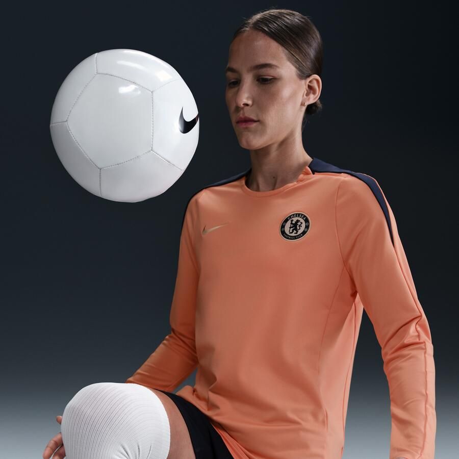 Nike Chelsea FC Strike Special Edition Dri-FIT knit damestop met ronde hals Oranje