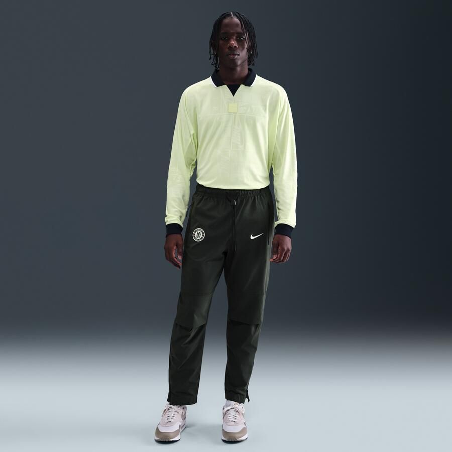 Nike Chelsea FC Tech geweven voetbalbroek voor heren Groen - Foto 4