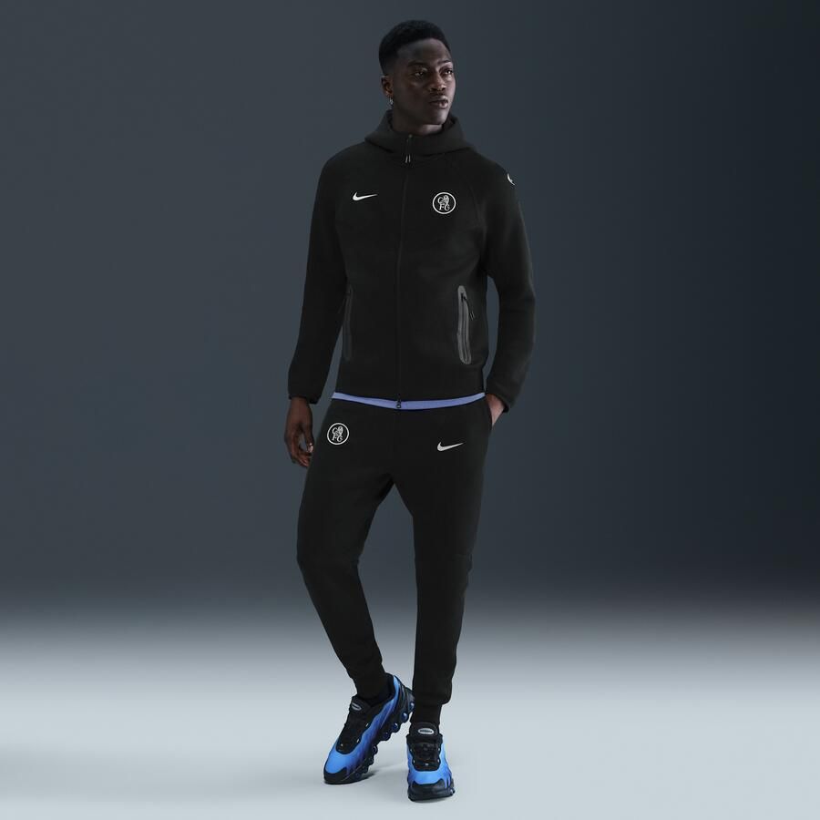 Nike Chelsea FC Tech Total 90 voetbaljoggingbroek van fleece voor heren Zwart - Foto 4